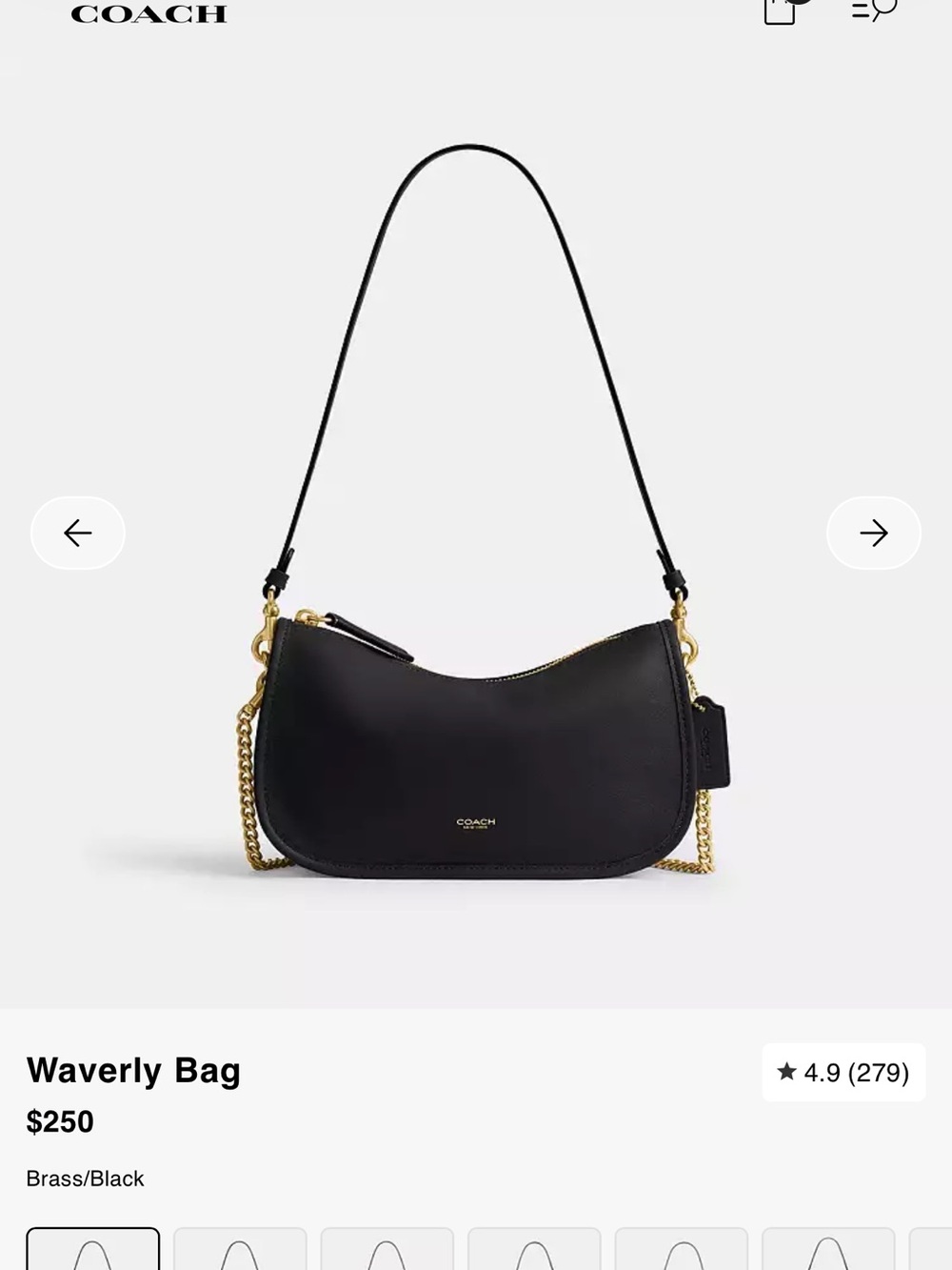 Coach Waverly bag